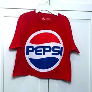 Pepsi cropped tee